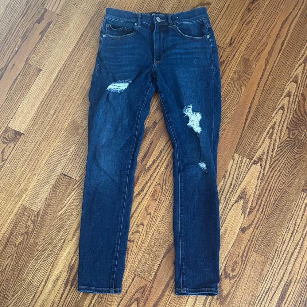 Express distressed Jean
